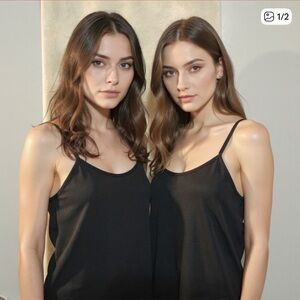 002 TNK: 2 piece Colorful cami size OSF